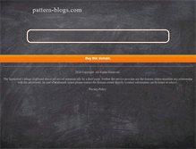 Tablet Screenshot of pattern-blogs.com